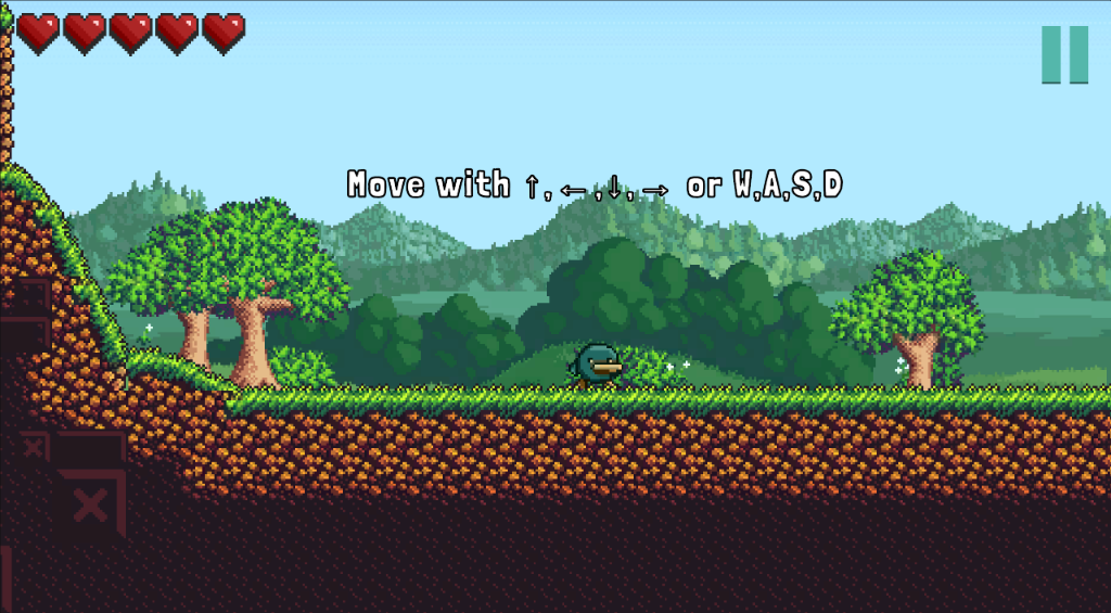 Eryndrel Screenshot - Movement tutorial